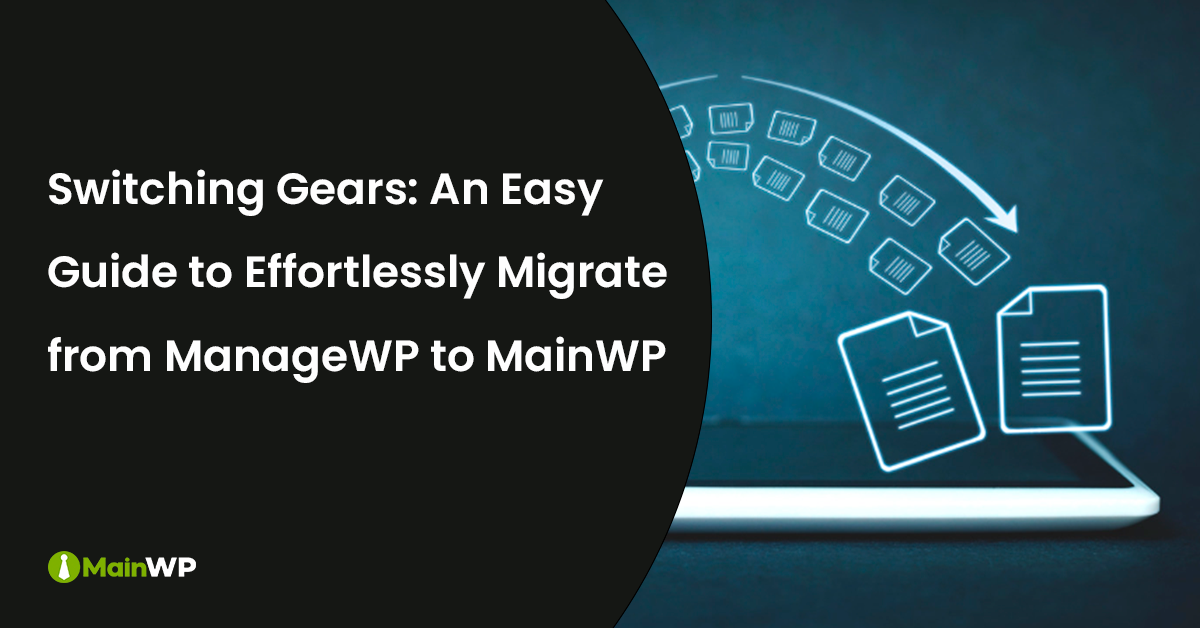 Migrate from ManageWP to MainWP