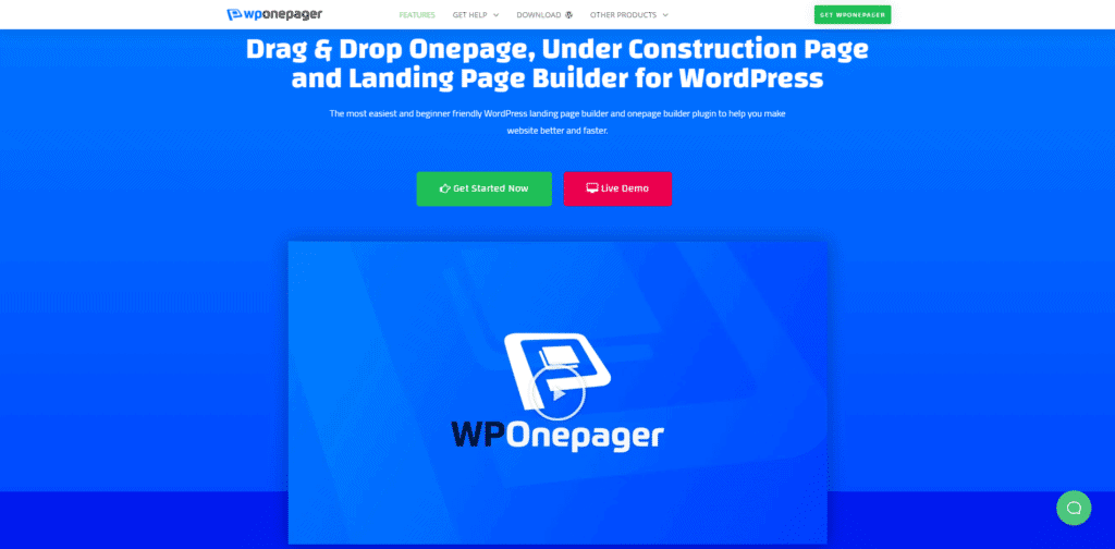 WP Onepager