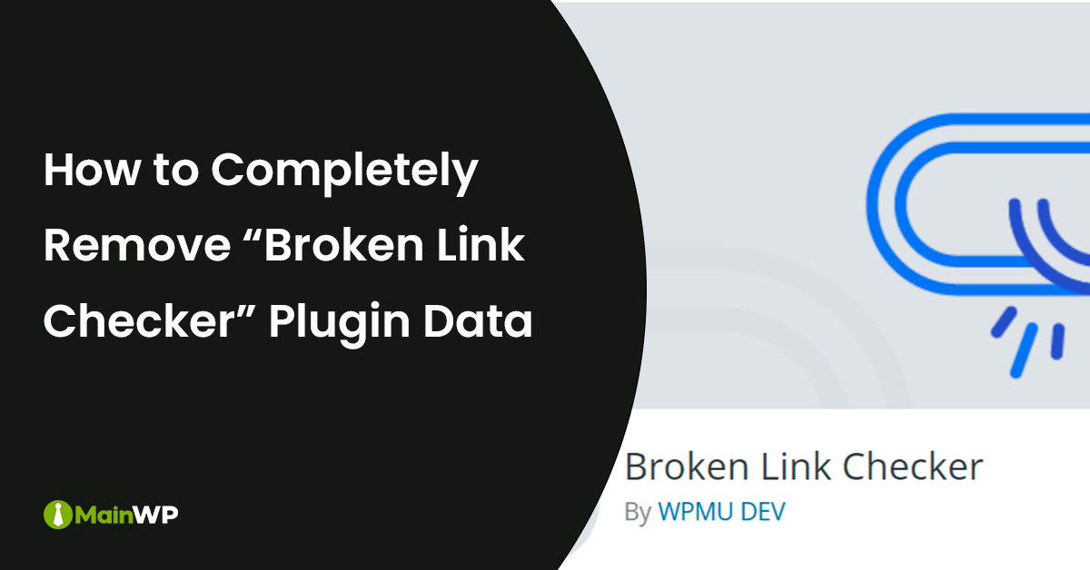 Broken Link Checker plugin usage documentation