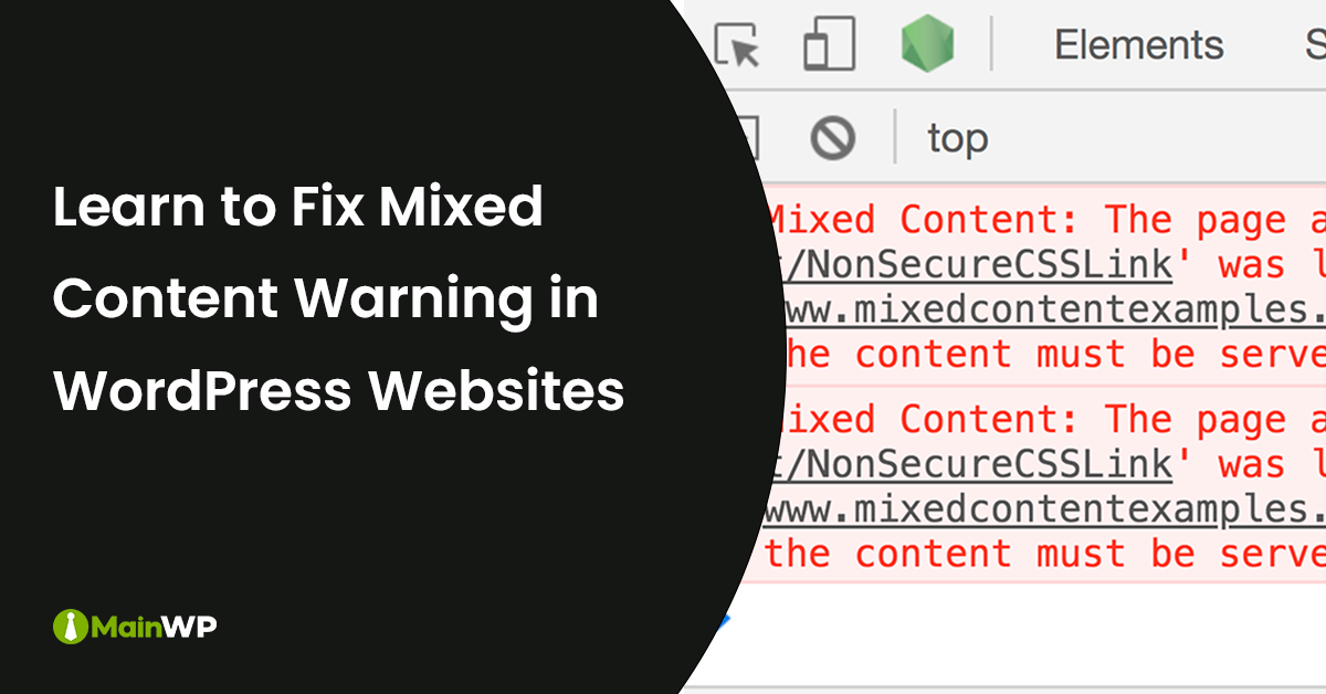 Fix Mixed Content Error - WordPress