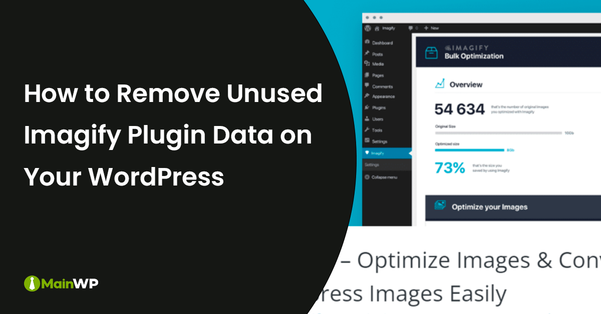 Remove Unused Imagify Plugin Data - WordPress